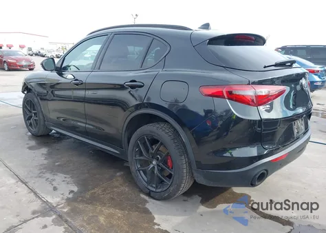 2019 Alfa Romeo Stelvio Rwd z USA, uszkodzony, nr VIN ZASPAJAN6K7C71156